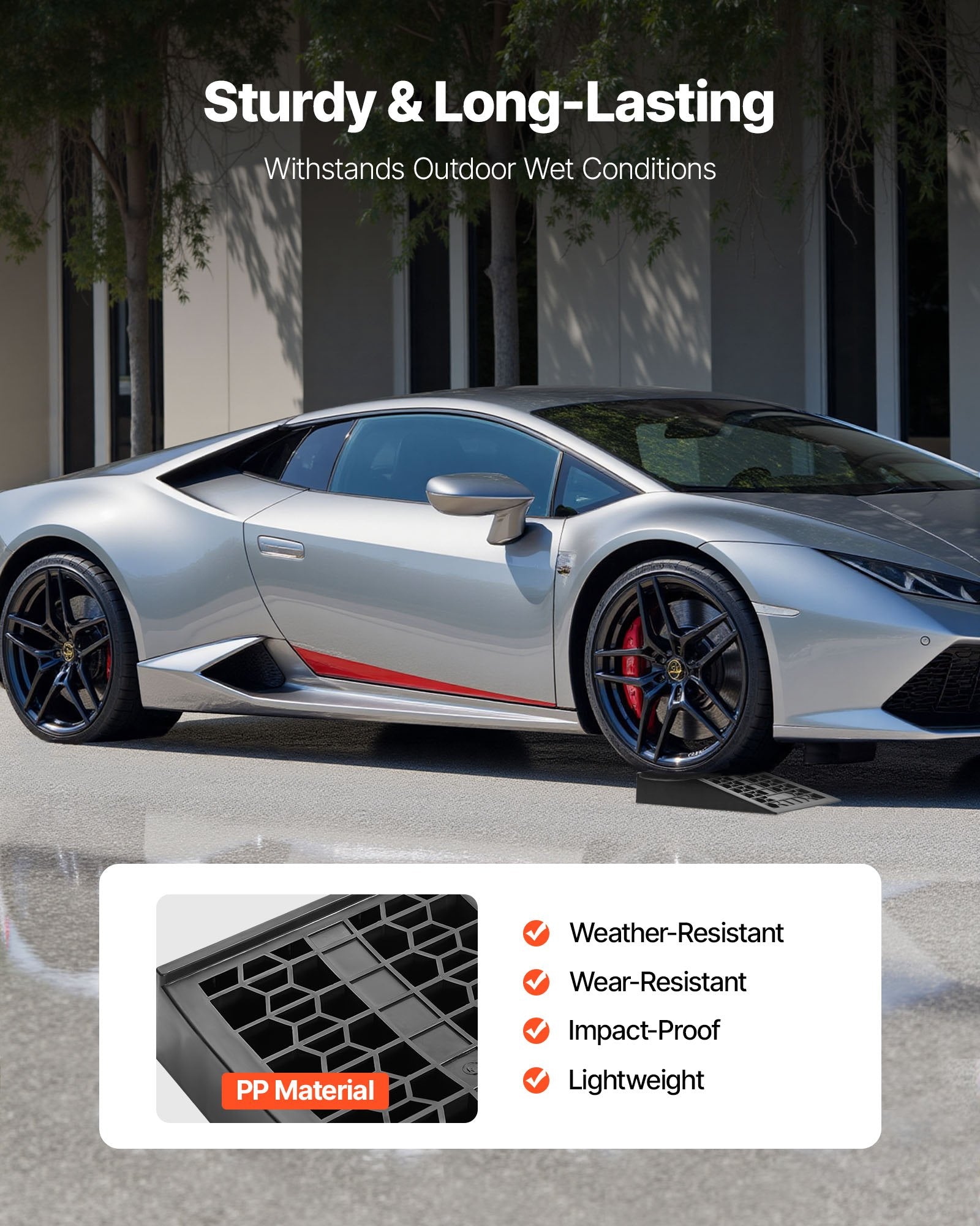 Automobilio užvažiavimo rampos VEVOR TS265, 9072 kg keliamoji galia