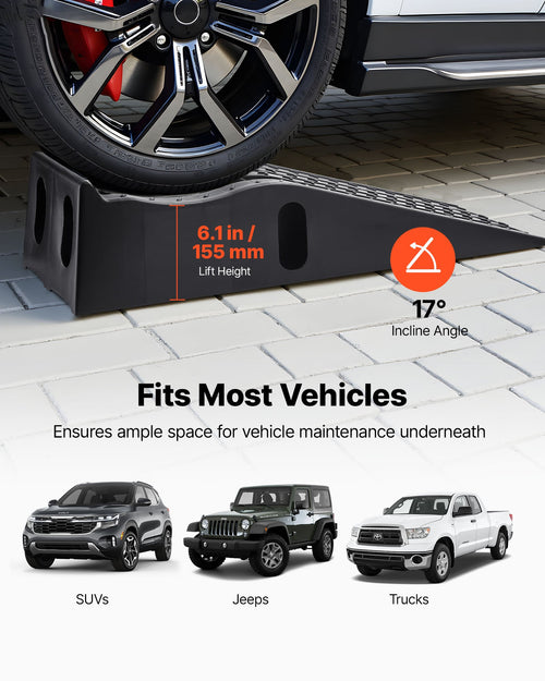 Automobilių užvažiavimo rampa VEVOR TS295AU, 5897 kg