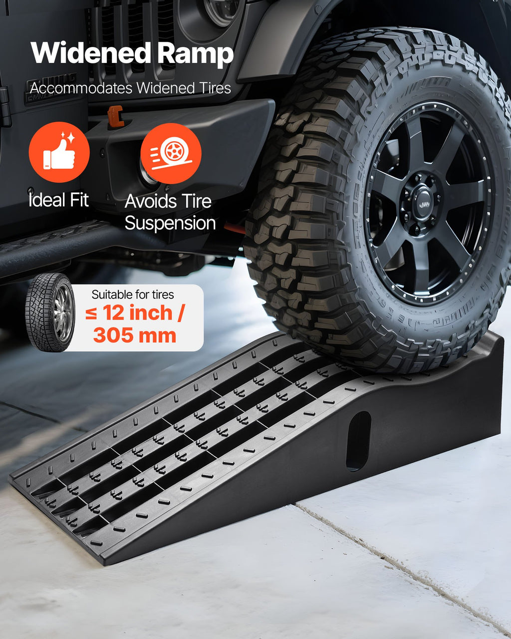 Automobilių užvažiavimo rampa VEVOR TS295AU, 5897 kg