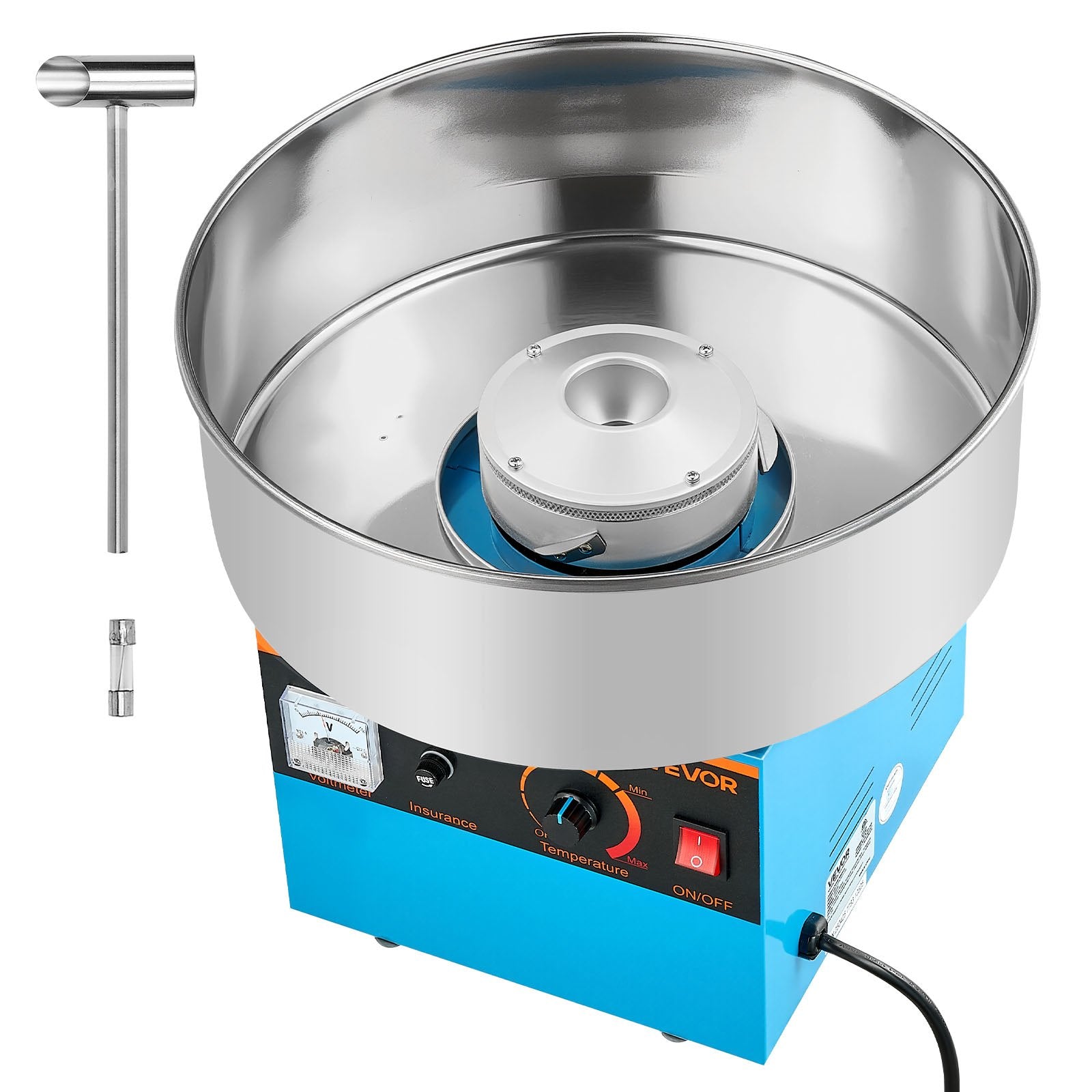 Cukraus vatos gaminimo aparatas VEVOR MHTJJPZYO1-3S, 1000 W