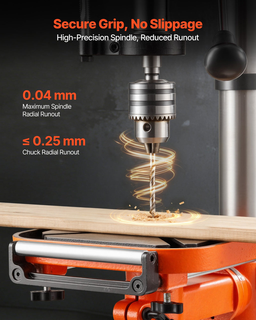 Stalinės gręžimo staklės VEVOR DP30016B-VS, 550 W