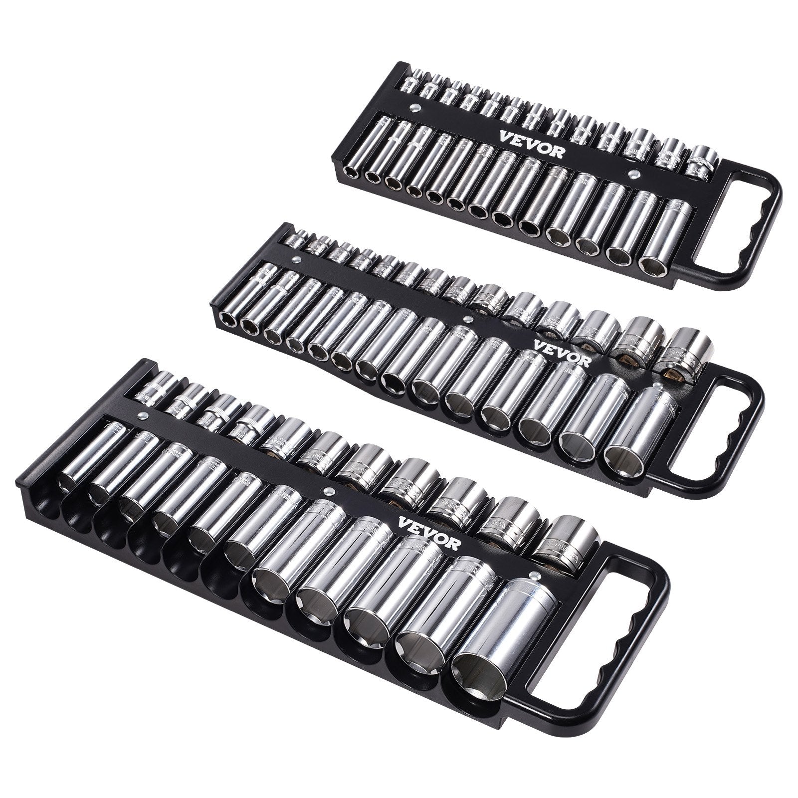 Magnetinis galvučių laikiklių rinkinys VEVOR QJ7370, 3 dalių