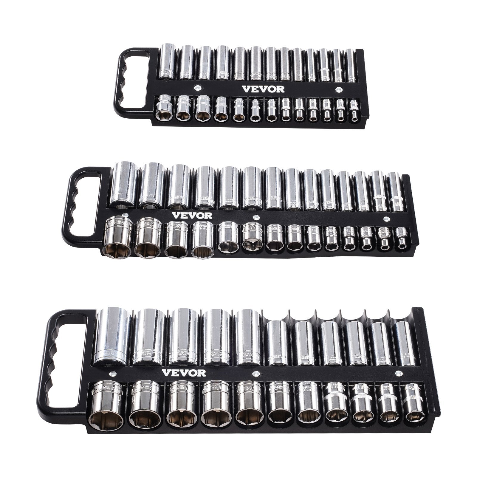 Magnetinis galvučių laikiklių rinkinys VEVOR QJ7370, 3 dalių