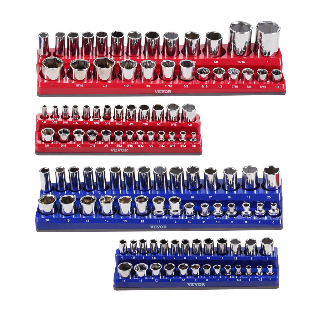 Magnetinis galvučių laikiklių rinkinys VEVOR QJ7333-4pc, 4 vnt.