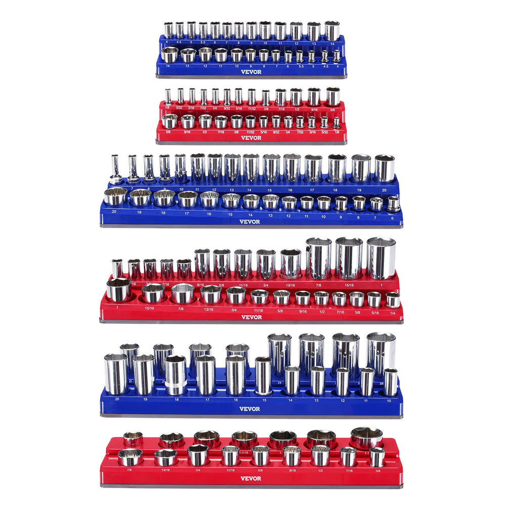 Magnetinių galvučių laikiklių rinkinys VEVOR QJ7333-6pc, 6 dalių