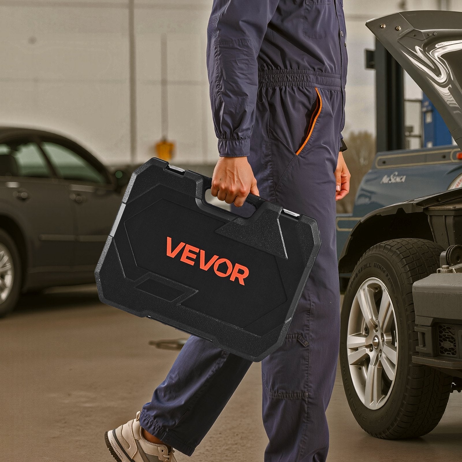 Galvučių ir raktų rinkinys VEVOR XL3271, 86 dalių