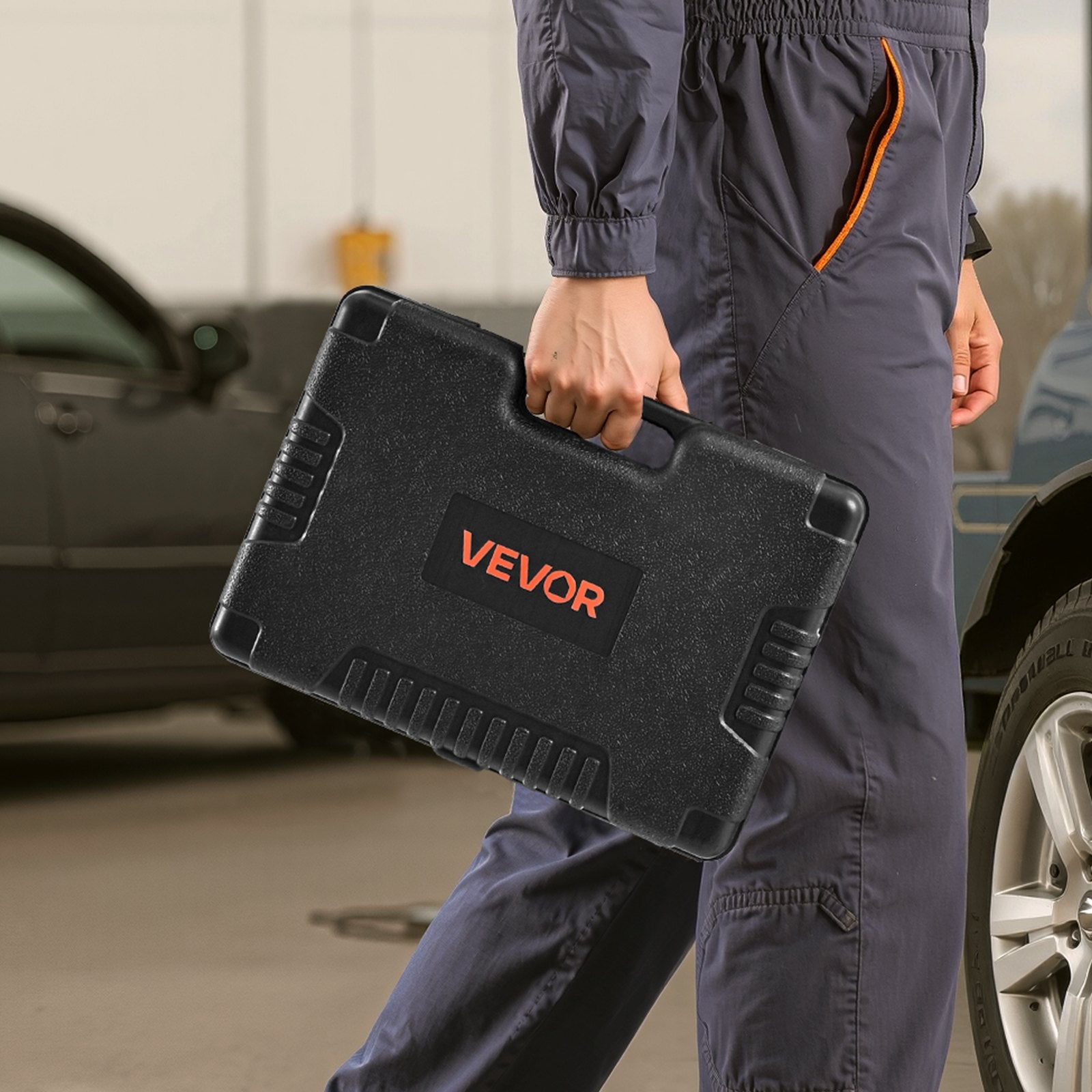 Galvučių ir raktų rinkinys VEVOR XL2108, 108 dalių