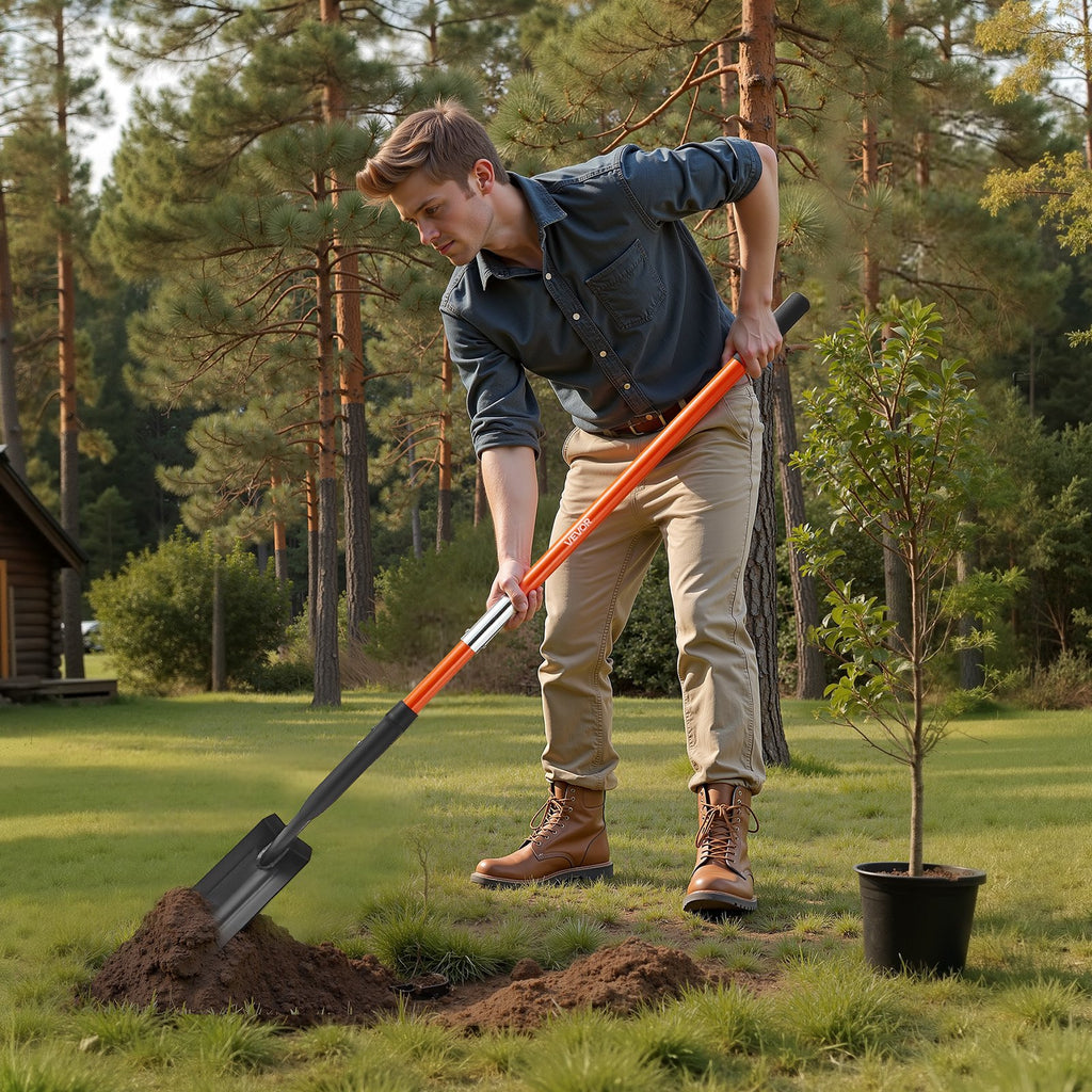 Tranšėjų kastuvas VEVOR WGC-4", 10,4 cm pločio ašmenys