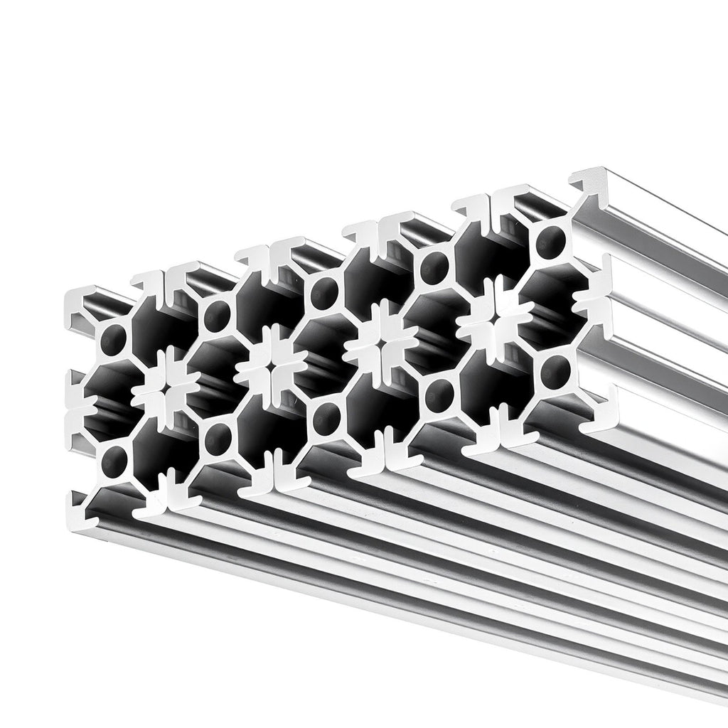 Aliuminio profilių rinkinys VEVOR 2020T-100-10-Y, 1000 mm, 10 vnt.