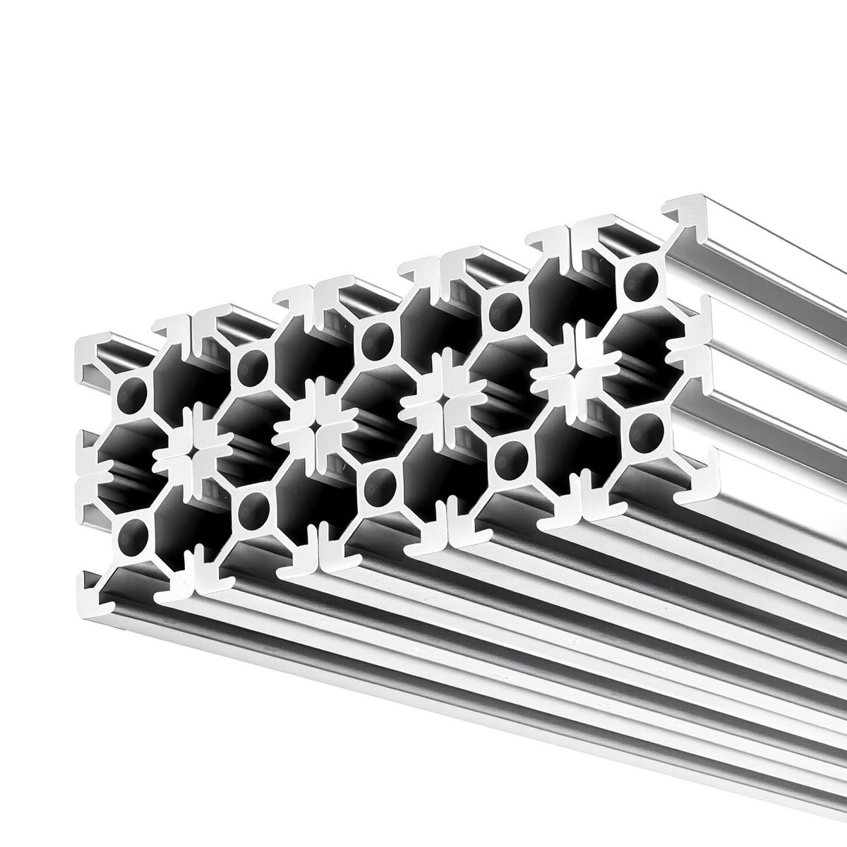 Aliuminio profilių rinkinys VEVOR 2020T-100-10-Y, 1000 mm, 10 vnt.