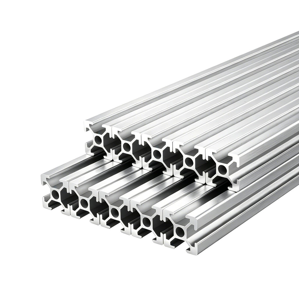 Aliuminio profilių rinkinys VEVOR 2020T-100-10-Y, 1000 mm, 10 vnt.