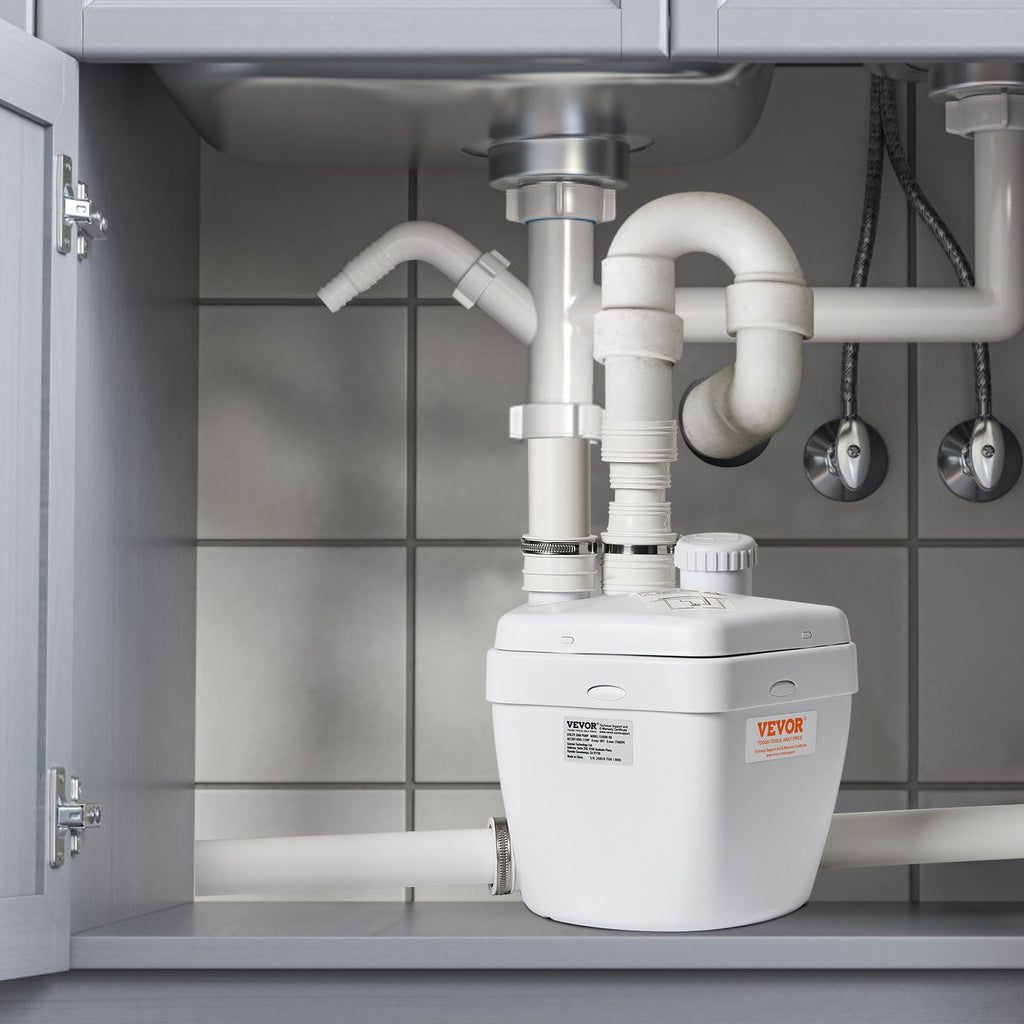 Praustuvo nuotekų siurblys VEVOR FLO500-RD, 200 W