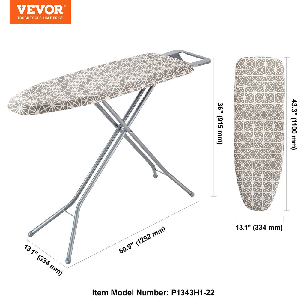 Lyginimo lenta VEVOR P1343H1-22, 110 x 33 cm paviršius