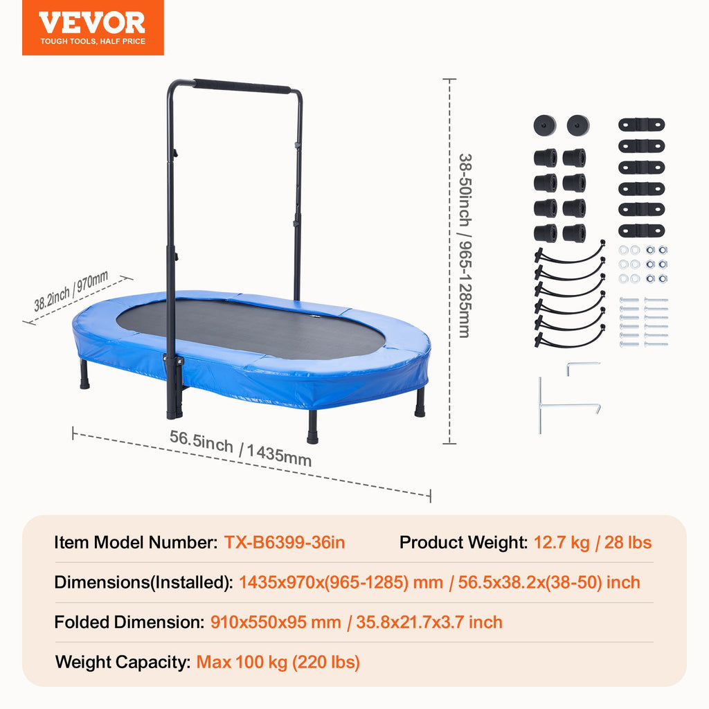 Batutas vaikams VEVOR TX-B6399-36in, 143,5x97 cm