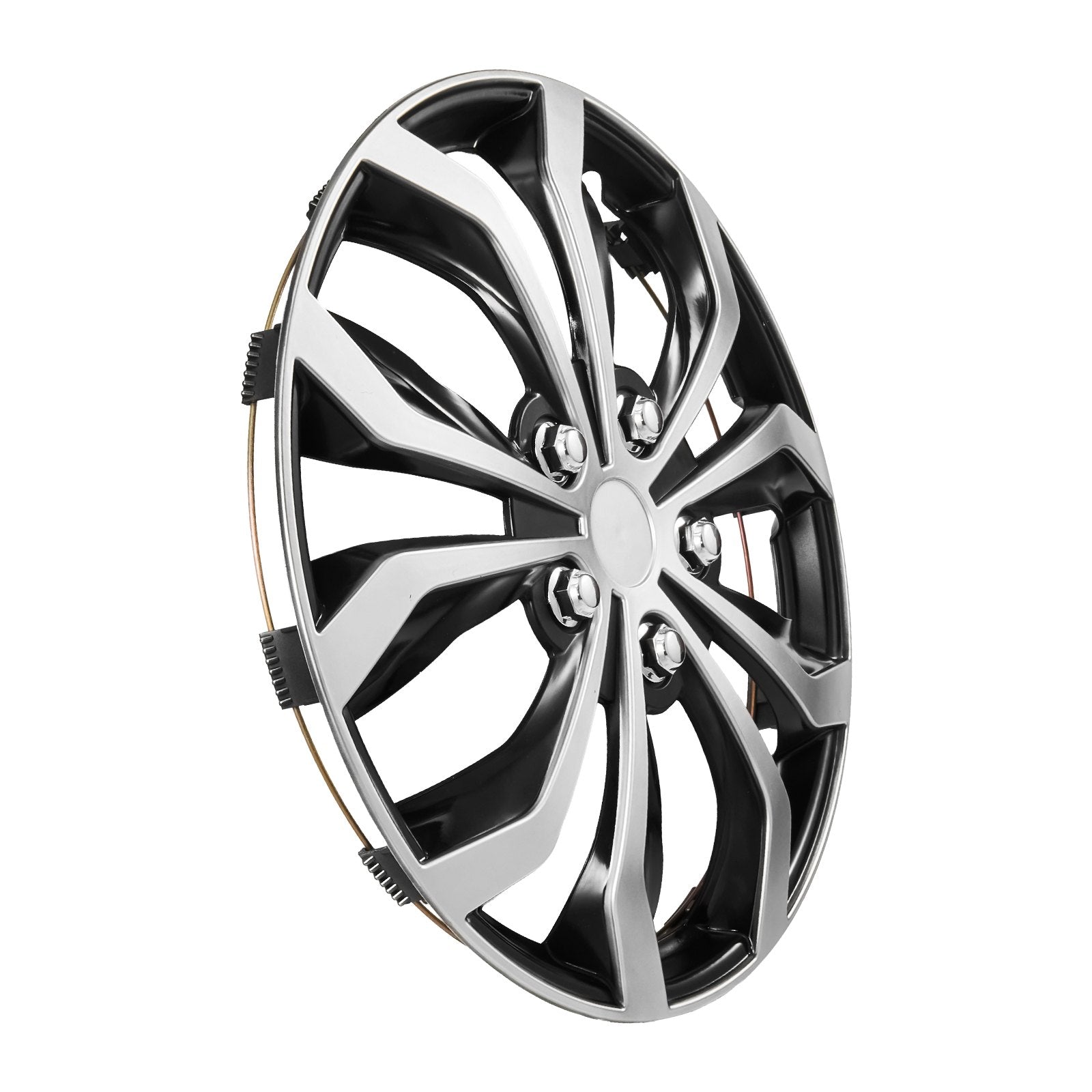 Automobilio ratų gaubtai VEVOR T-R15-10, 15 colių, 4 vnt.