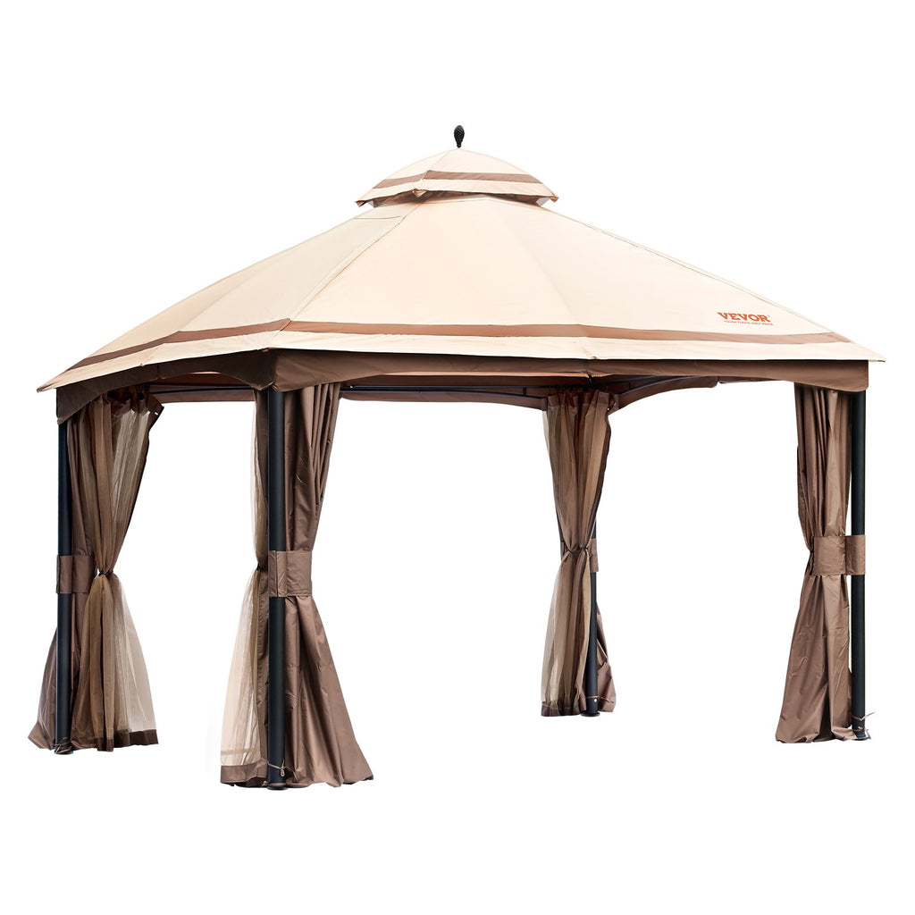 Sodo pavėsinė VEVOR KD-TY007-1, 3 x 4 m