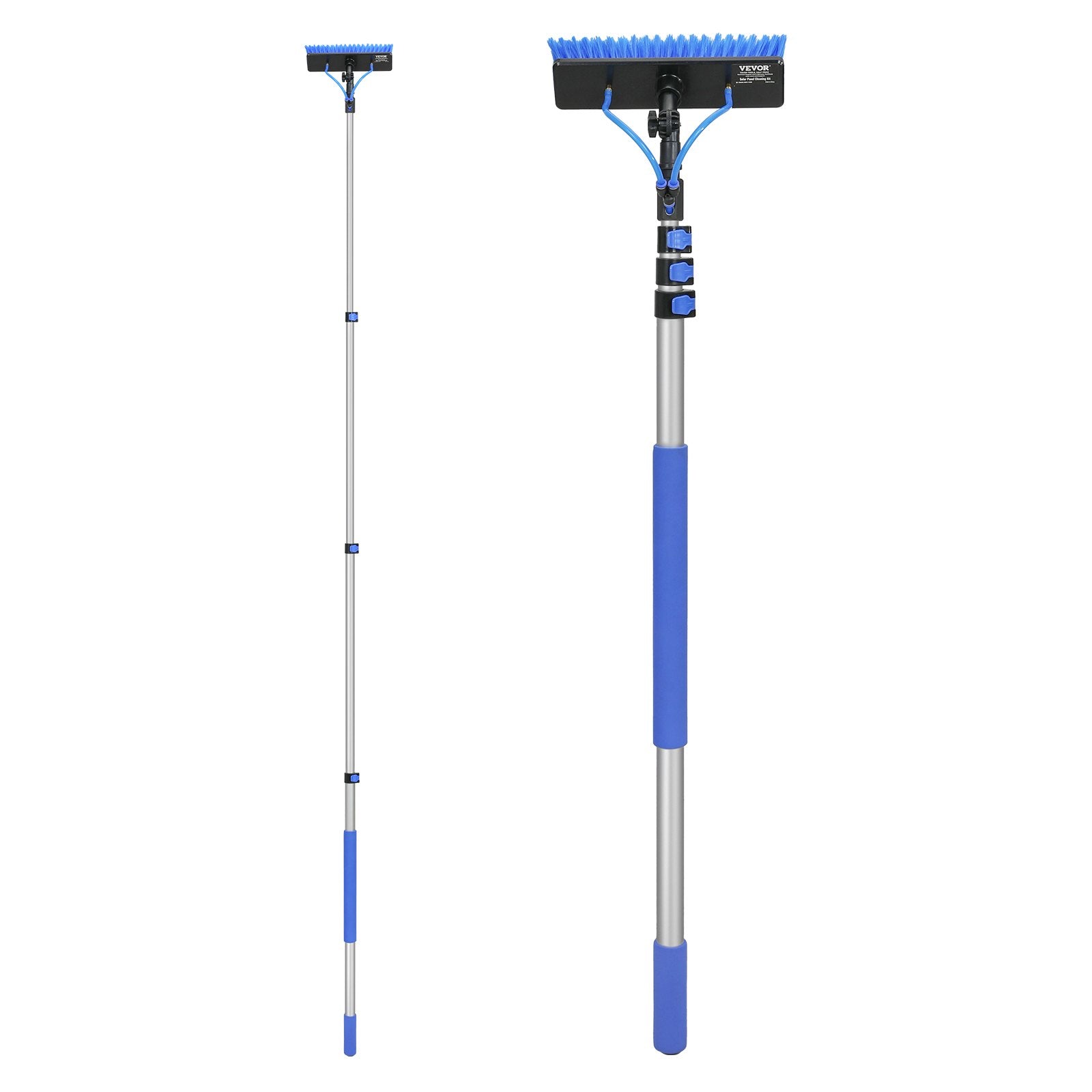 Saulės baterijų ir langų valymo rinkinys VEVOR THWB-12F-SG30, 3,6 m
