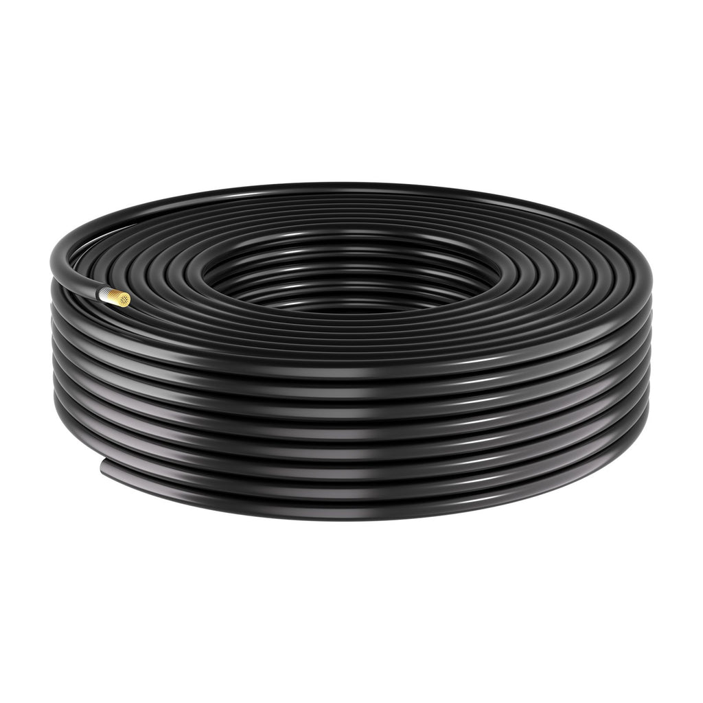 Saulės baterijų laidų rinkinys VEVOR 10AWG-Red/Black-L=15.2M, 15,24 m, 6 mm²