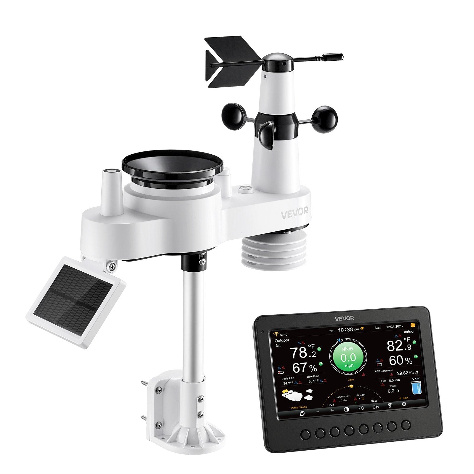 Išmanioji orų stotelė VEVOR YT60311, 7-in-1 jutiklis