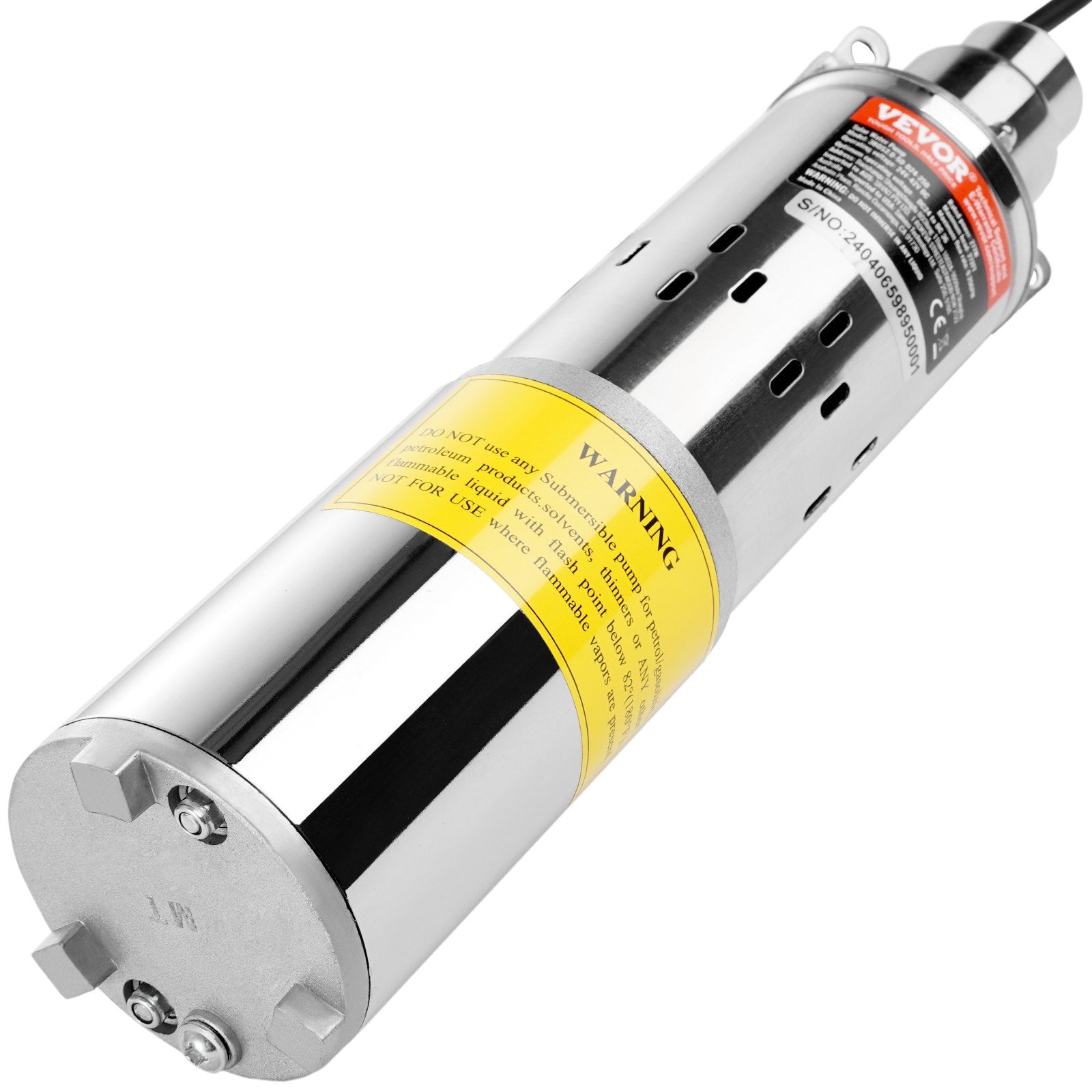 Saulinis vandens siurblys VEVOR 3BDS2.0-50-D24-250, 277W