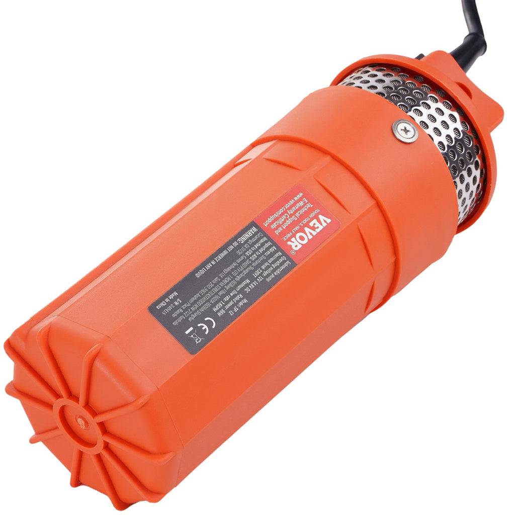 Saulės energija varomas vandens siurblys VEVOR SP-12, 96W