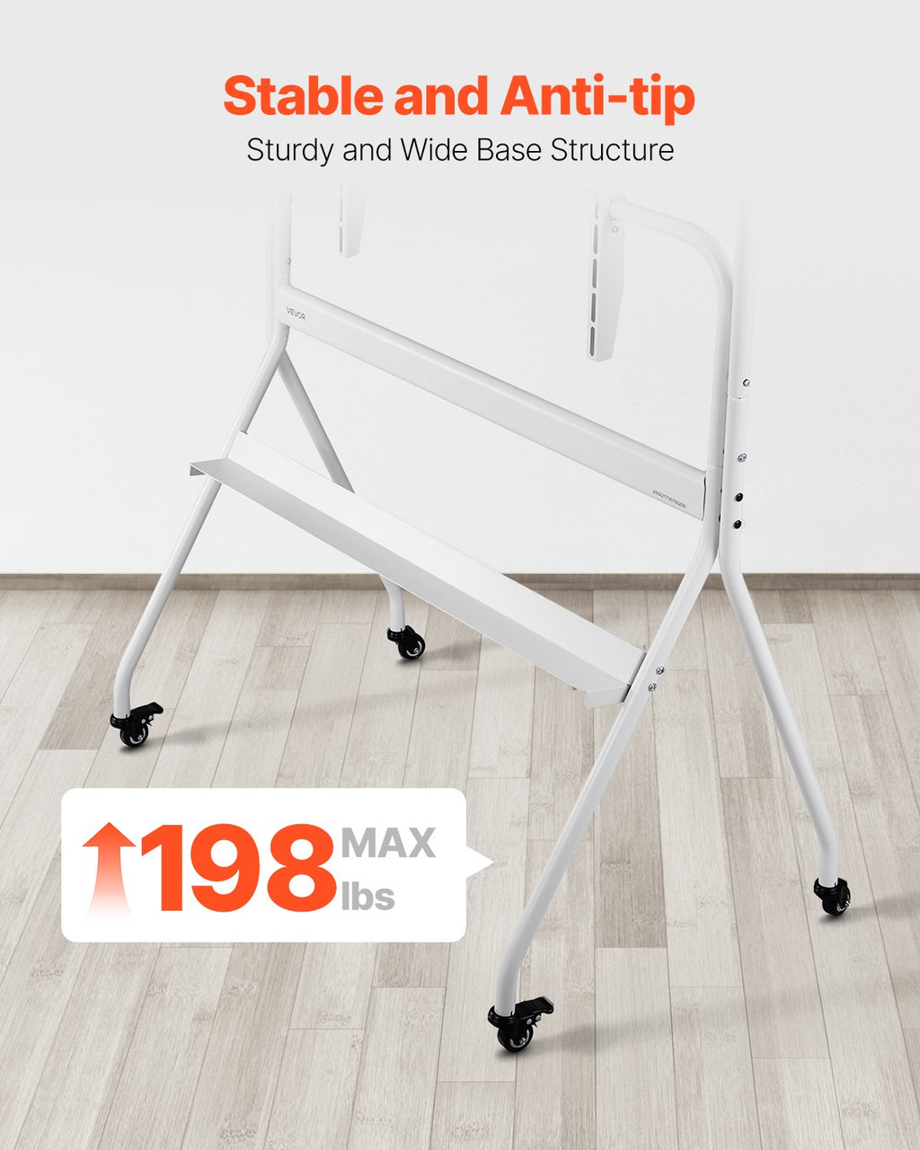 Mobilus televizoriaus stovas VEVOR TC105, 35-100 colių ekranams