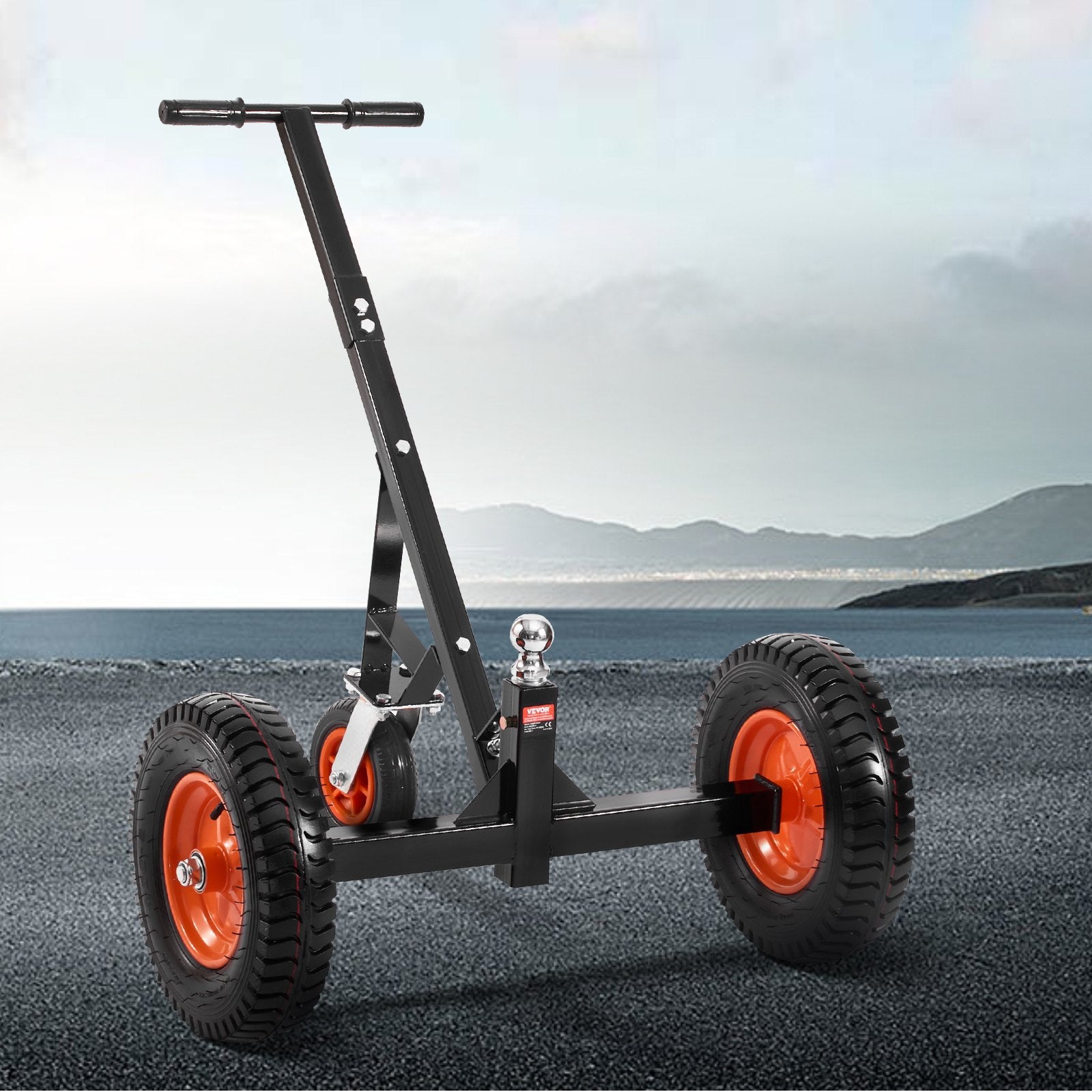 Priekabos perstūmimo vežimėlis VEVOR QYC1200-B, 544 kg keliamoji galia