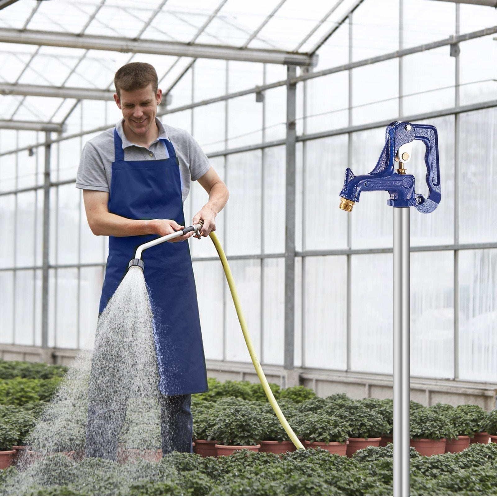 Lauko hidrantas VEVOR YH6-4, 122 cm įkasimo gylis