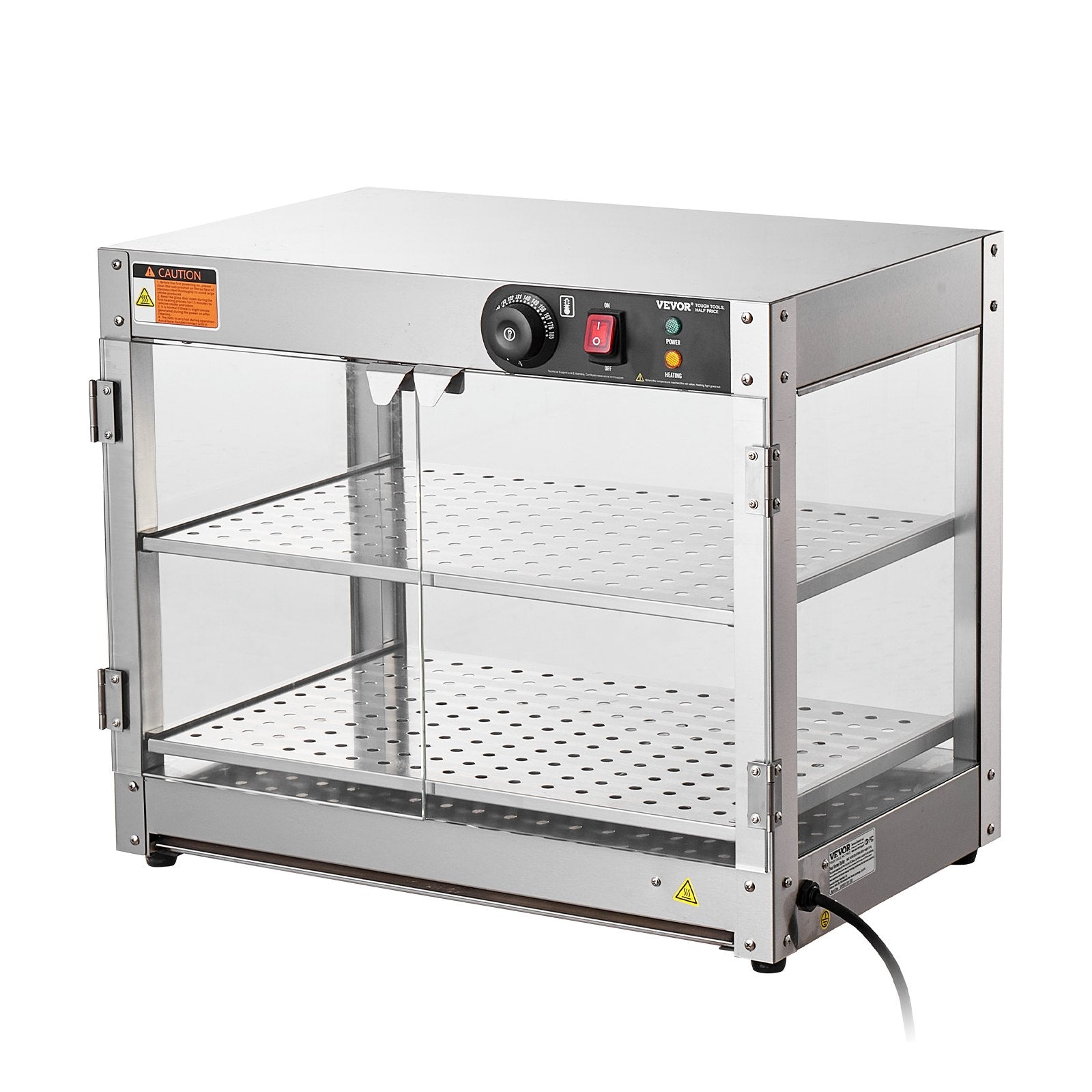 Maisto šildymo vitrina VEVOR NB-02, 800W