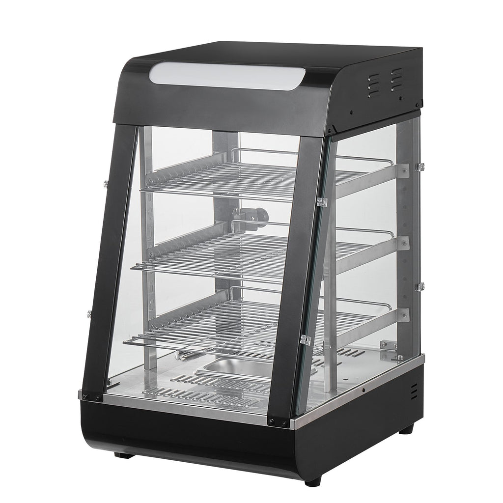 Maisto šildymo vitrina VEVOR SC-CJ-60S, 1000W