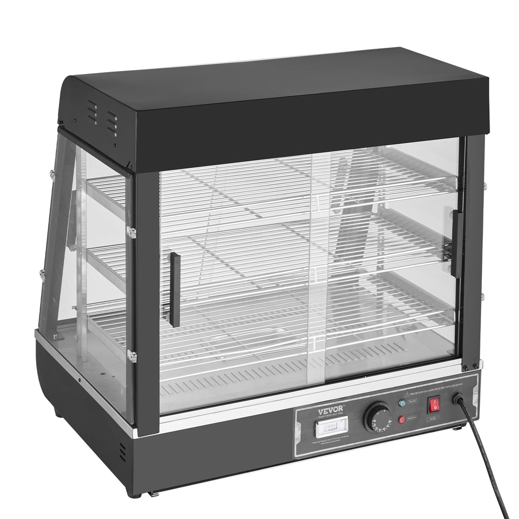 Maisto šildymo vitrina VEVOR SC-CJ-601, 1200W