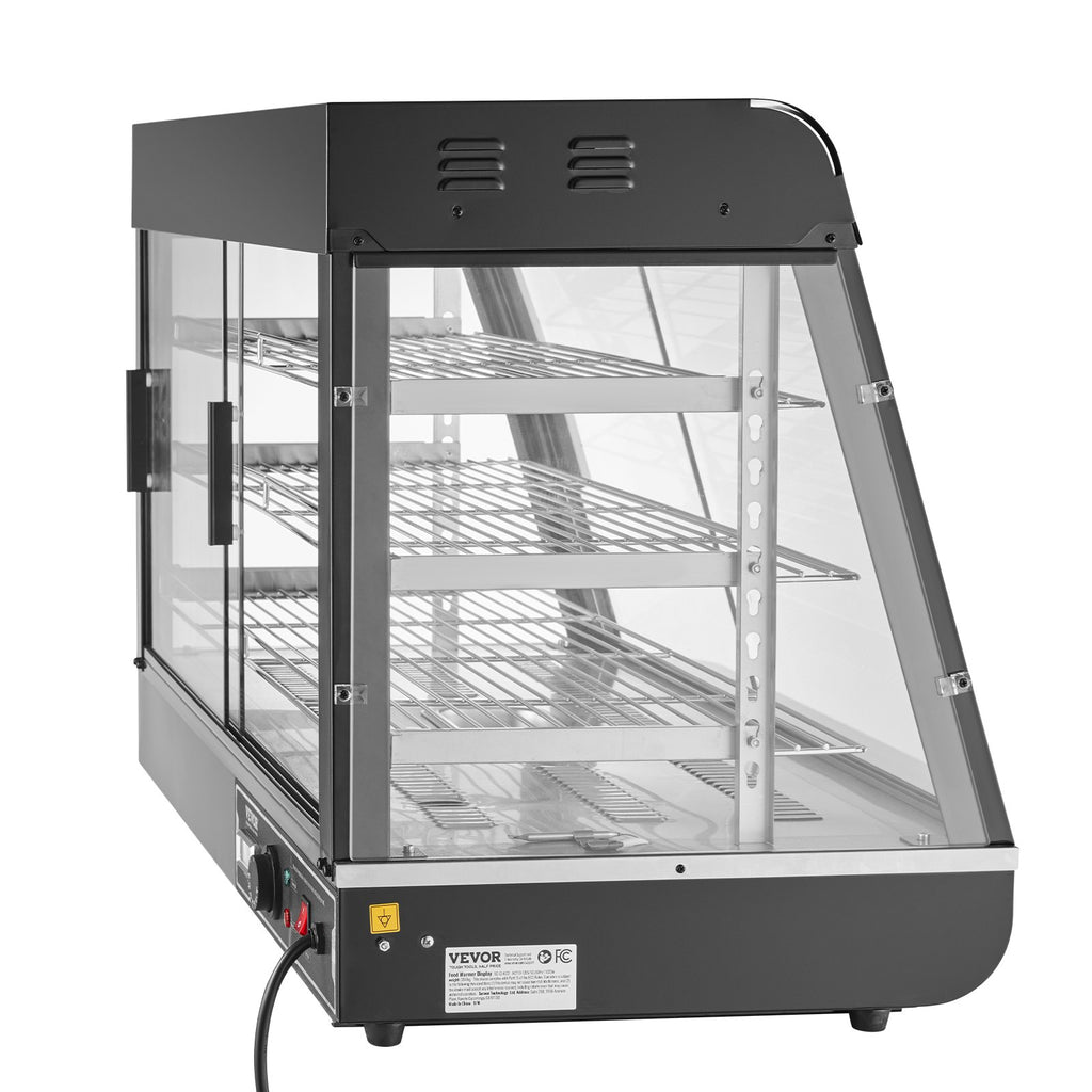 Maisto šildymo vitrina VEVOR SC-CJ-602, 1500W