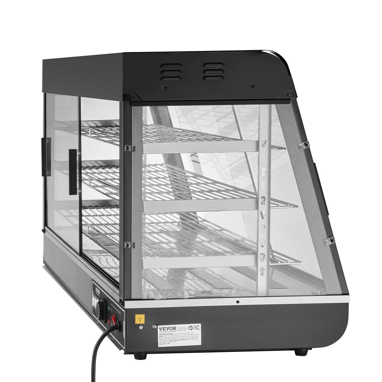 Maisto šildymo vitrina VEVOR SC-CJ-603, 180 l