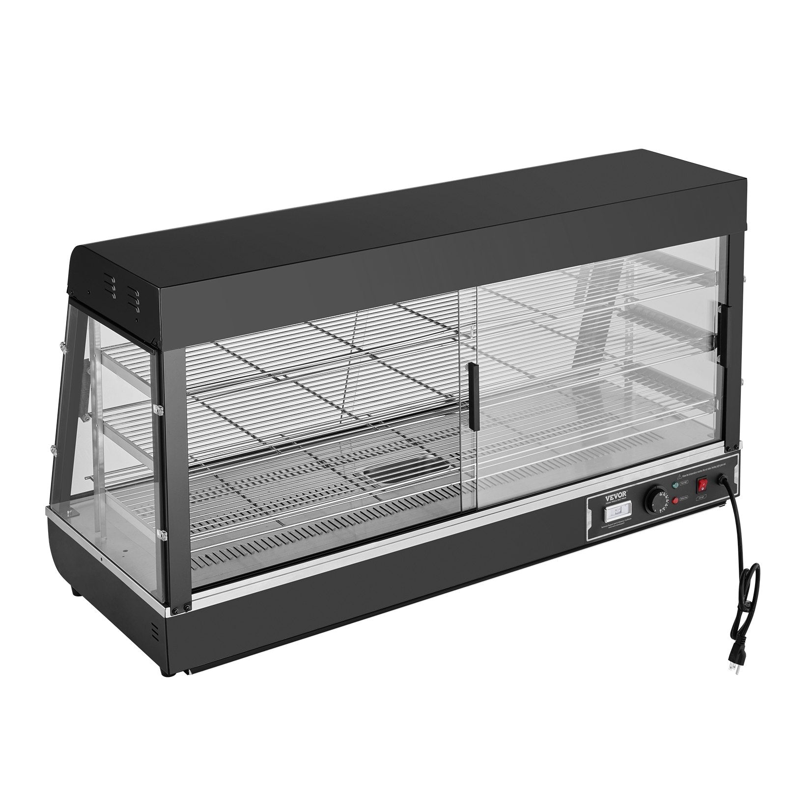 Maisto šildymo vitrina VEVOR SC-CJ-603, 180 l
