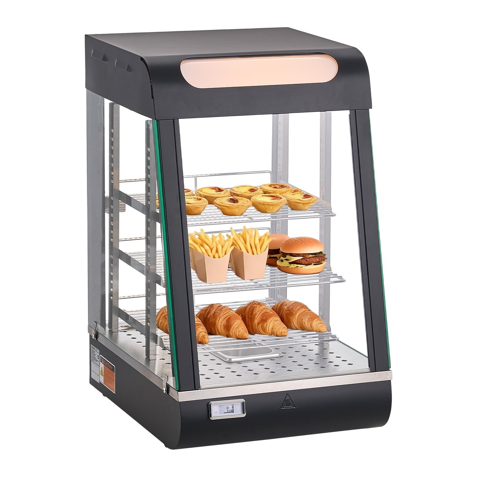 Maisto šildymo vitrina VEVOR NB-604, 800W