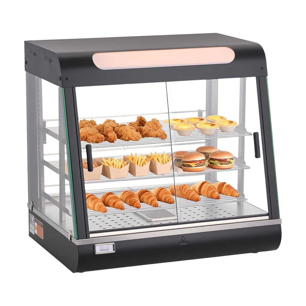 Maisto šildymo vitrina VEVOR NB-601, 1200W