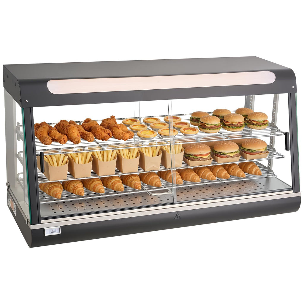 Maisto šildymo vitrina VEVOR NB-603, 1600W