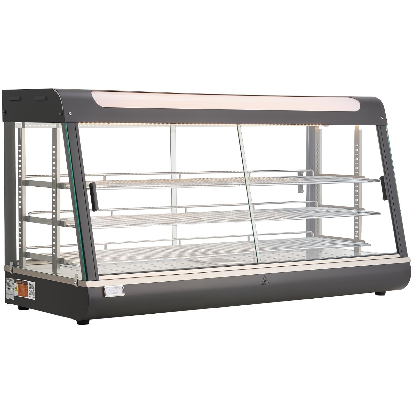 Maisto šildymo vitrina VEVOR NB-603, 1600W