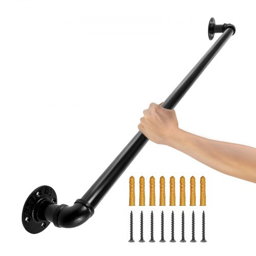 Sieninis laiptų turėklas VEVOR VV-GYGFS-HS2YC, 61 cm
