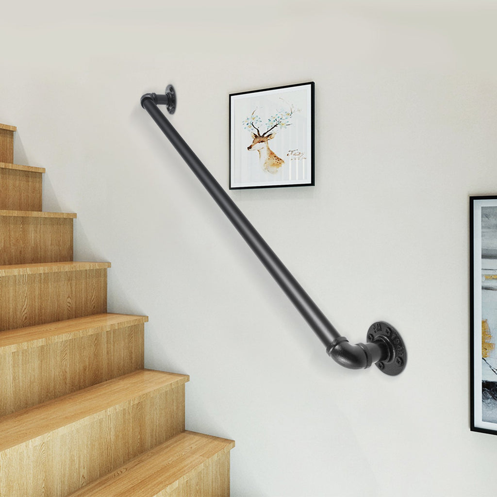 Laiptų turėklas VEVOR VV-GYGFS-HS3YC, 91,4 cm