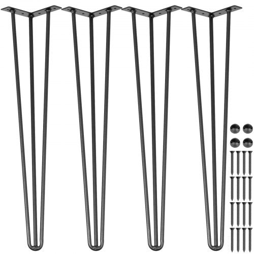 Baldų kojelės VEVOR Hairpin, 55,9 cm