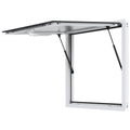 Prekybinis langas maisto vagonėliams VEVOR dpptfwck36L*36W, 915x915 mm