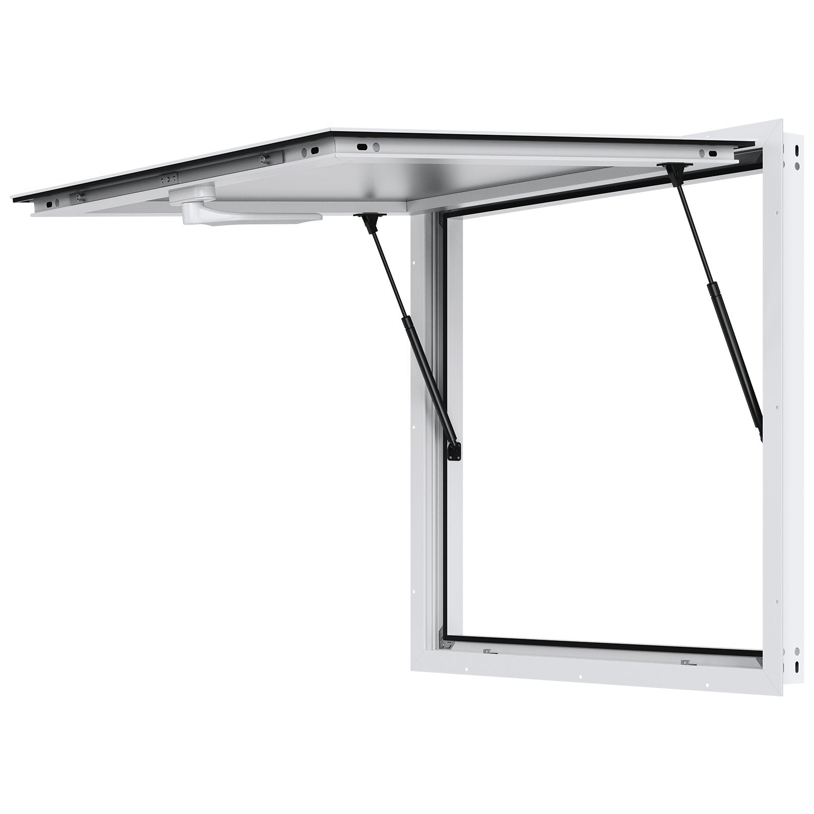 Prekybinis langas maisto vagonėliams VEVOR dpptfwck36L*36W, 915x915 mm