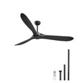 Lubinis ventiliatorius VEVOR FR25051NL-72"MBK, 180 cm skersmens