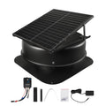 Saulės energija varomas stogo ventiliatorius VEVOR JBSF-350F, 50 W