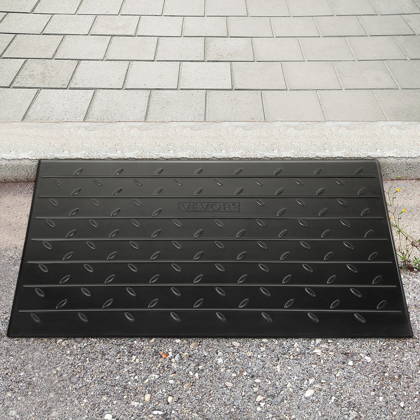Guminė slenksčio rampa VEVOR WFSLYPD-4YC XJPD DGXC, 10,2 cm aukščio