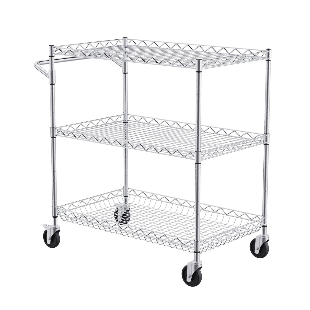 Virtuvinis vežimėlis VEVOR TR301832B3CW, 300 kg apkrova