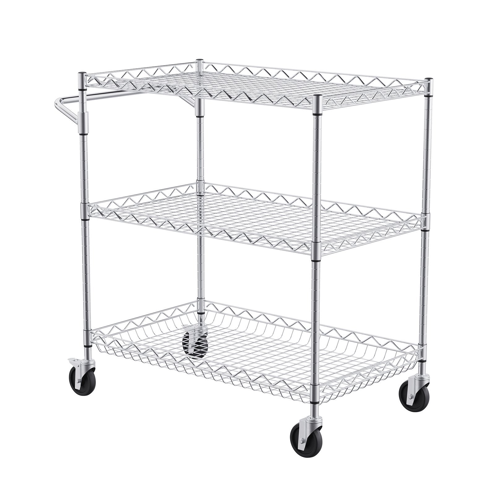 Virtuvinis vežimėlis VEVOR TR301832B3CW, 300 kg apkrova