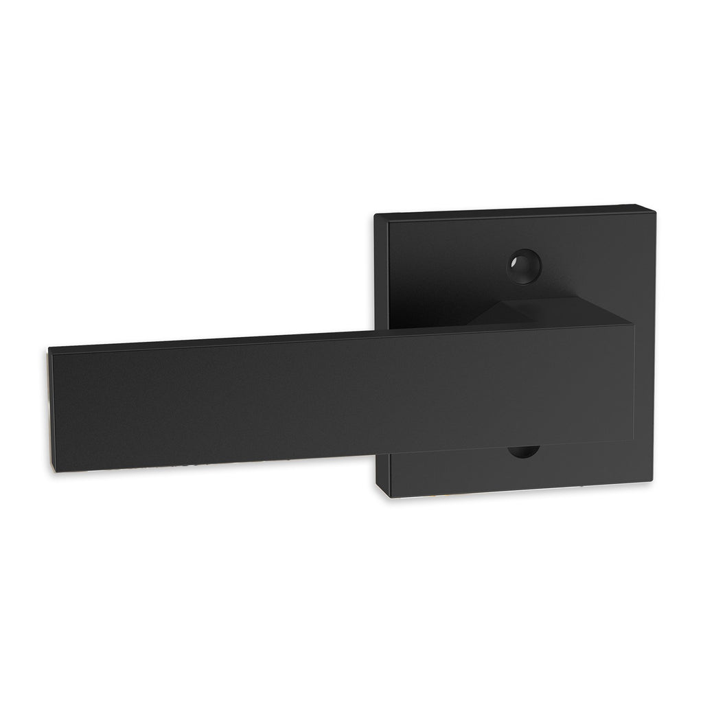 Dekoratyvinė durų rankena VEVOR D921-DL-BLK, matinė juoda
