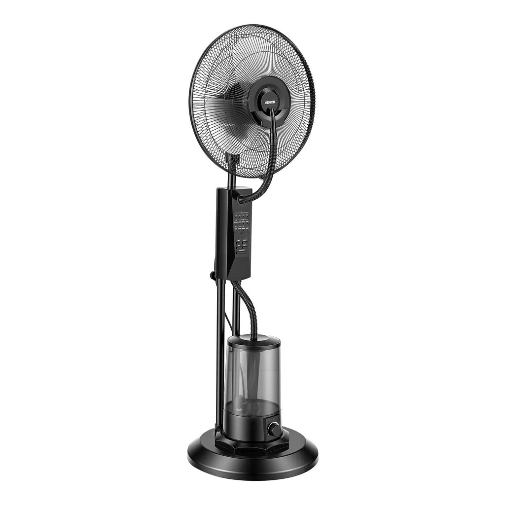Drėkinantis pastatomas ventiliatorius VEVOR FP-1601S, 3 l talpa